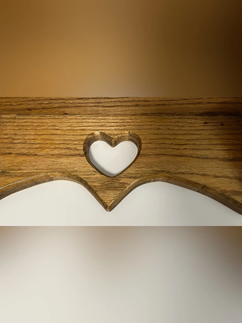 N/A oak shelf